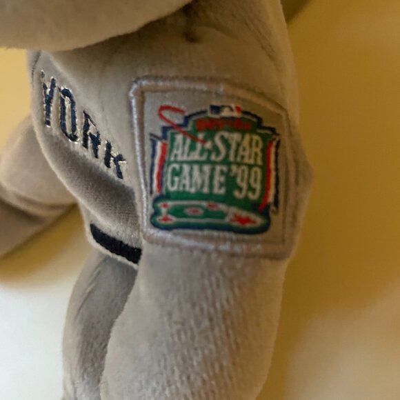 ML BEARS NY YANKEES #2 BEANIE PLUSH 1999 ALL STAR (DEREK JETER) - Picture 6 of 6